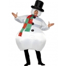 Bonhomme de neige gonflable