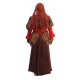 Robe comtesse médiévale velours rouge
