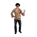 Chemise hippie homme ronds psyché