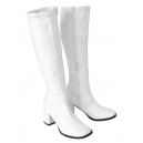 Bottes blanches disco hippie