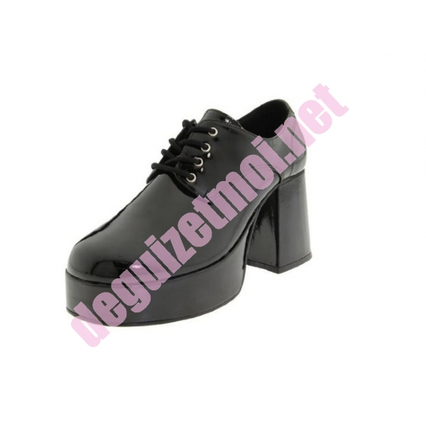 location deguisement chaussure plateforme disco homme noire donnezac haute gironde deguiz moi