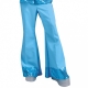 Pantalon disco bleu